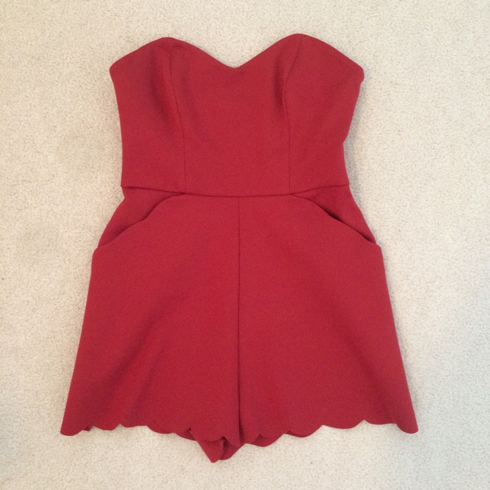 Urban Outfitters strapless romper